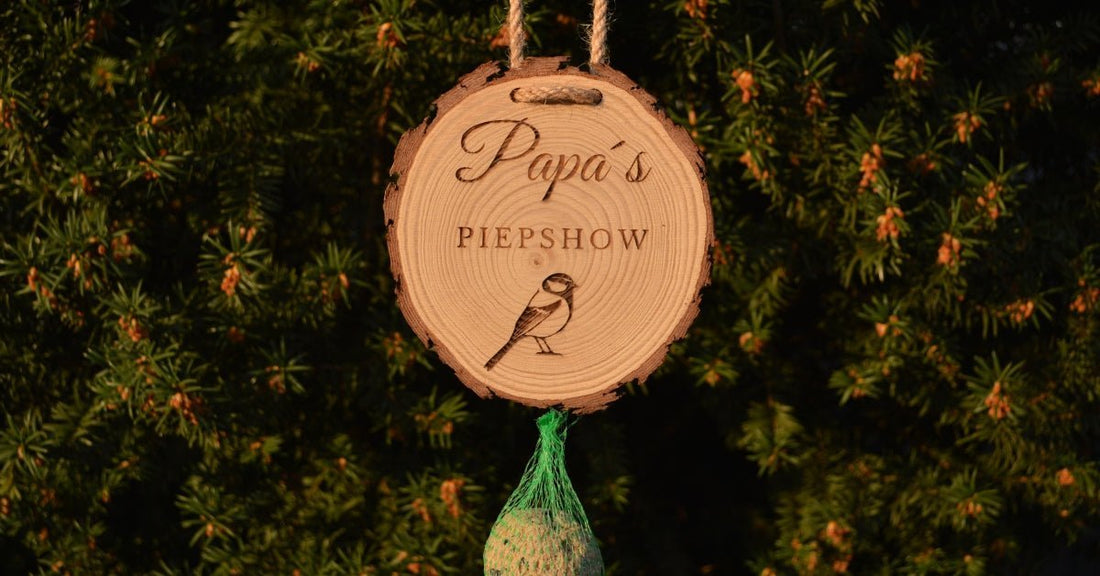 Meisenknödelhalter aus Holz: Das perfekte Geschenk für Vogelfreunde - DwieDeko