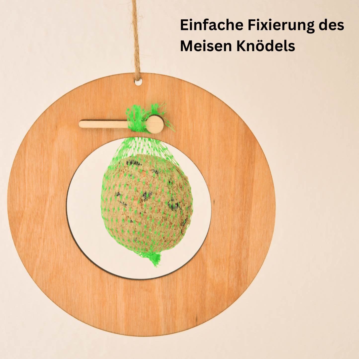 DwieDeko Garten-Geschenk für Opa – Wildvogel-Futterstation „Opas Piepshow“