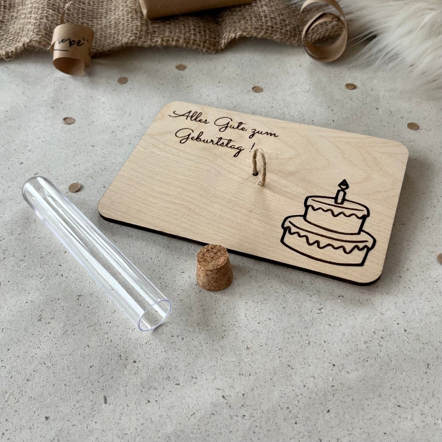 DwieDeko Geschenk zum Geburtstag - Wunscherfüller & Geldgeschenk