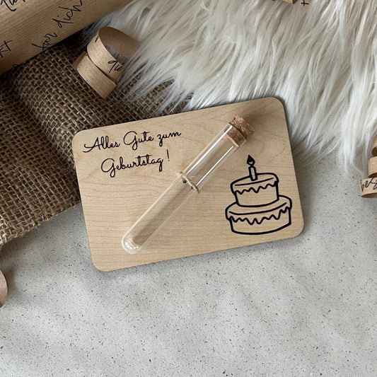 DwieDeko Geschenk zum Geburtstag - Wunscherfüller & Geldgeschenk