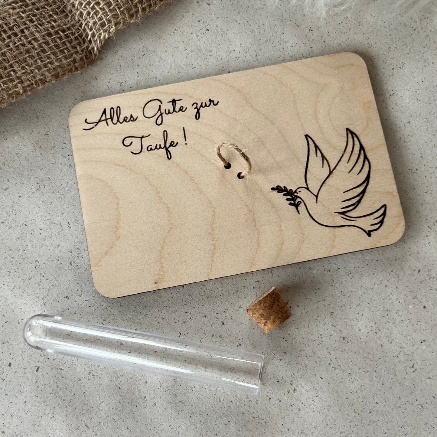 DwieDeko Originelles Geldgeschenk - zur Taufe für Jungen & Mädchen