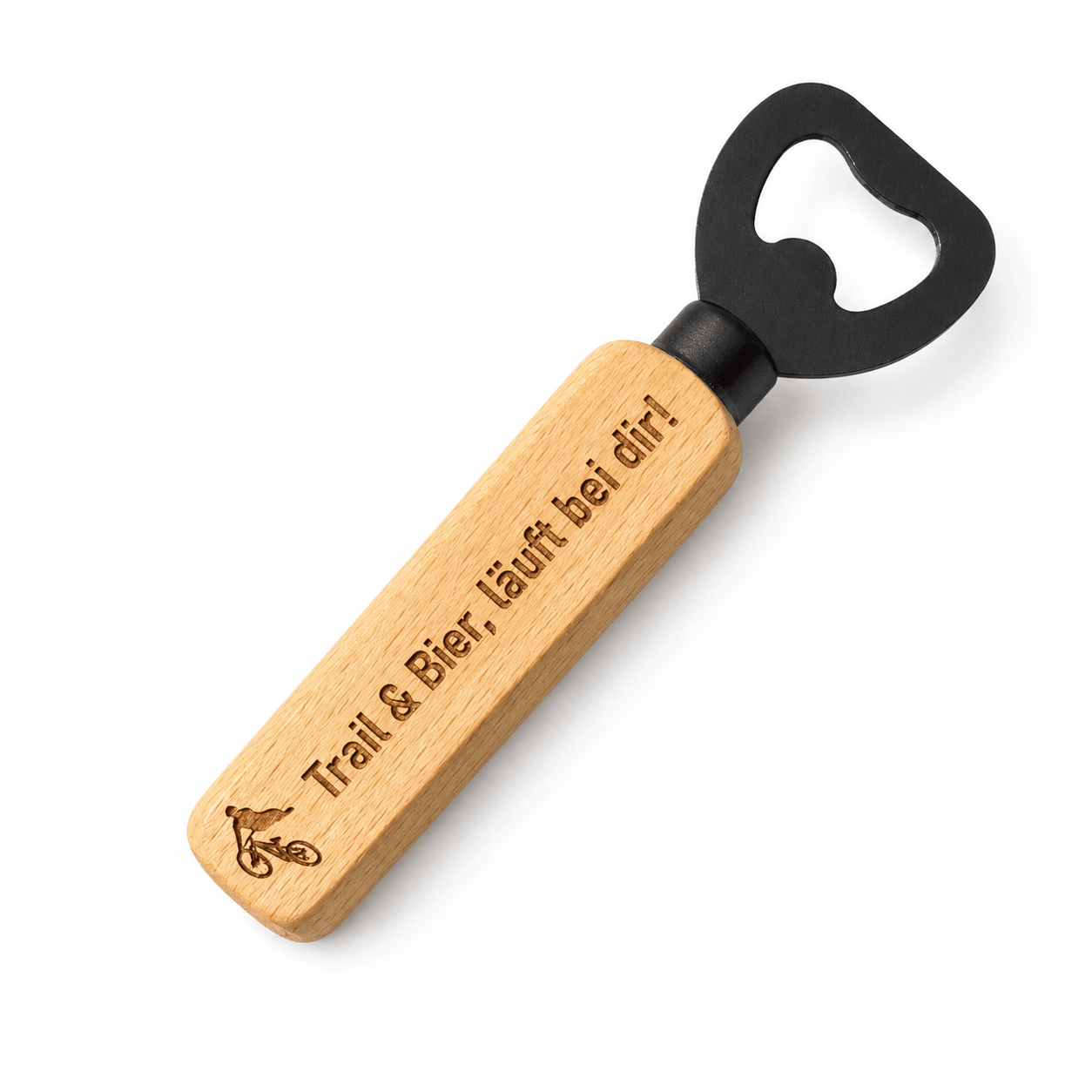 geschenke für mountainbiker Flaschenöffner aus Holz – Geschenke für Mountainbiker & Radfahrer – DwieDeko