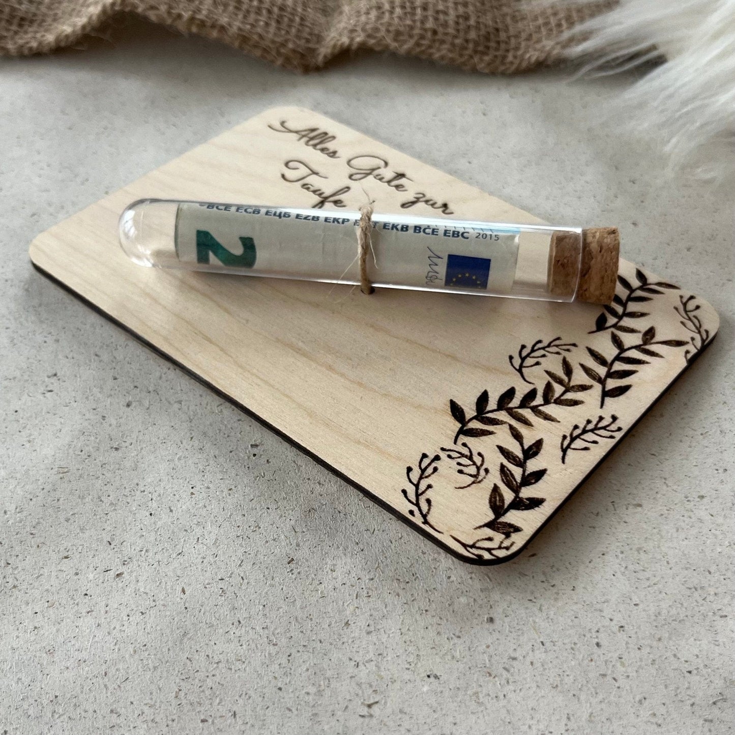 Taufgeschenk - Geldgeschenk Taufe für Jungen & Mädchen - DwieDeko