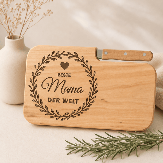 Muttertagsgeschenk personalisiert aus Holz - DwieDeko