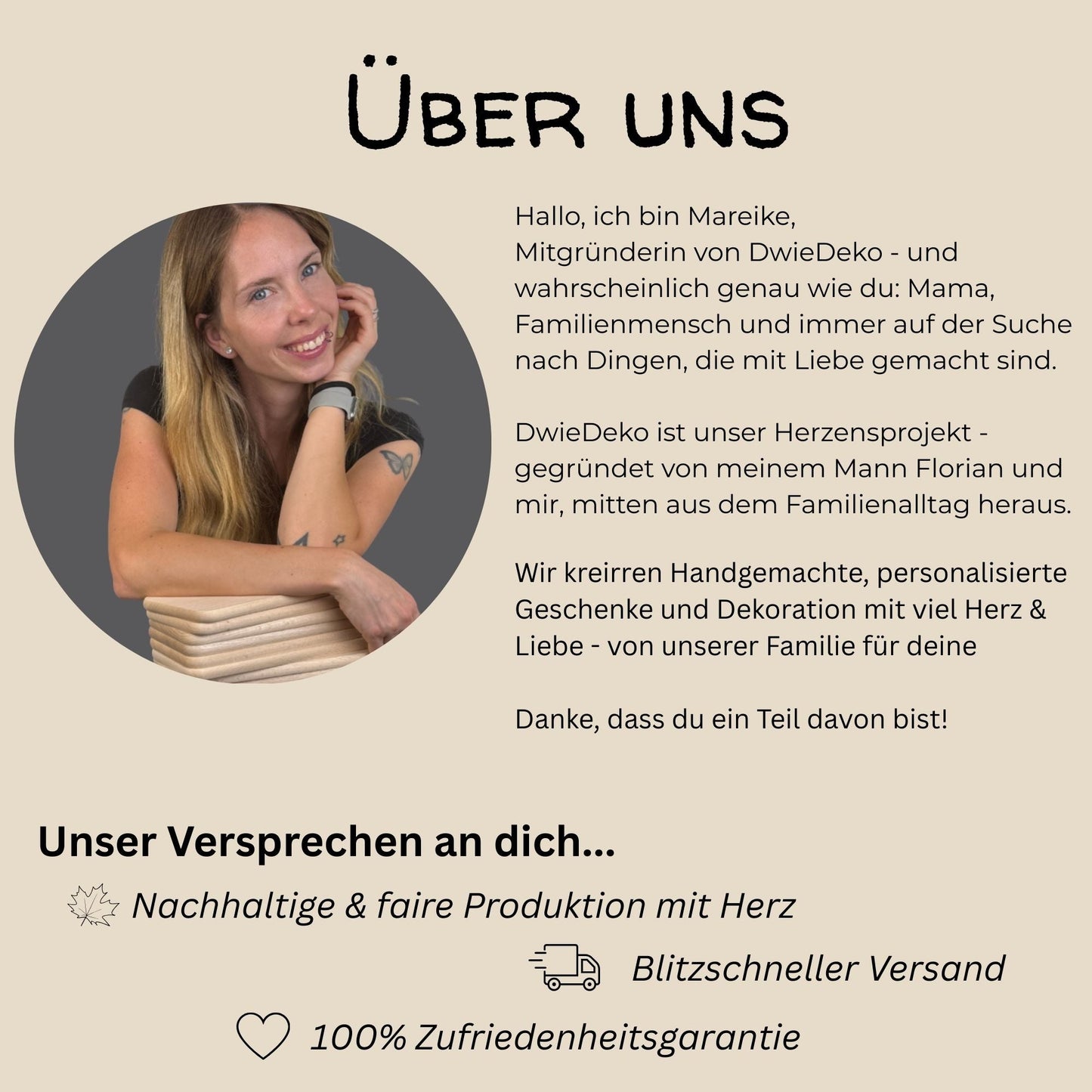 Brotzeitbrett mit Messer und Gravur - Beste Patentante der Welt - DwieDeko