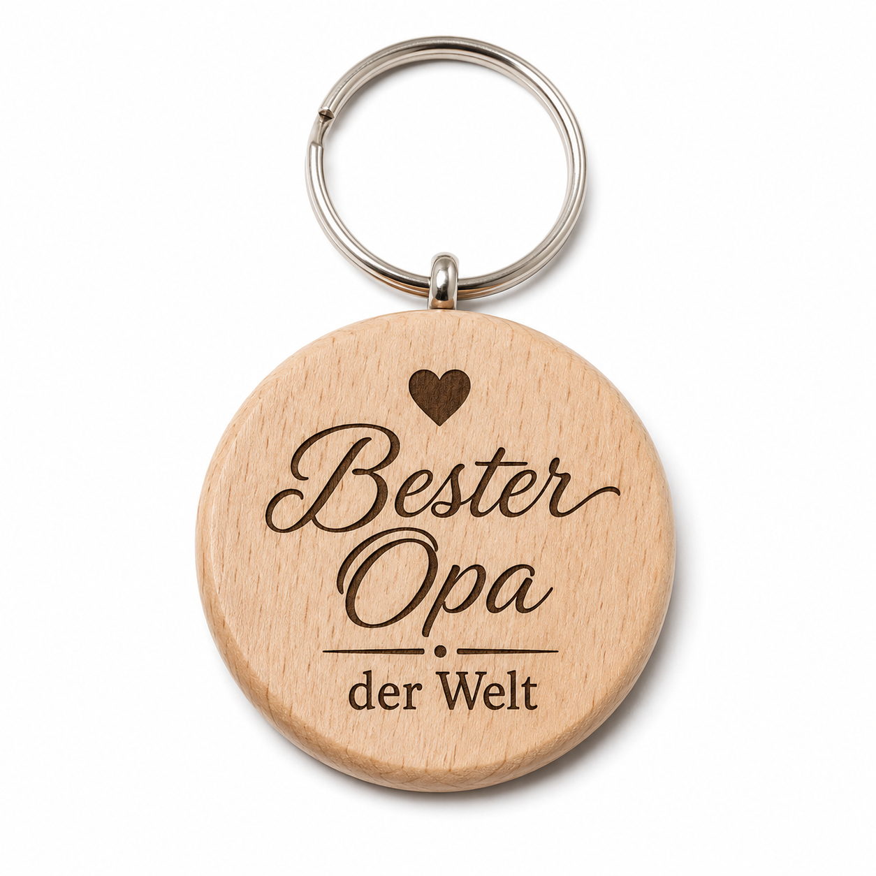 Geschenk für Opa – Schlüsselanhänger „Bester Opa der Welt“