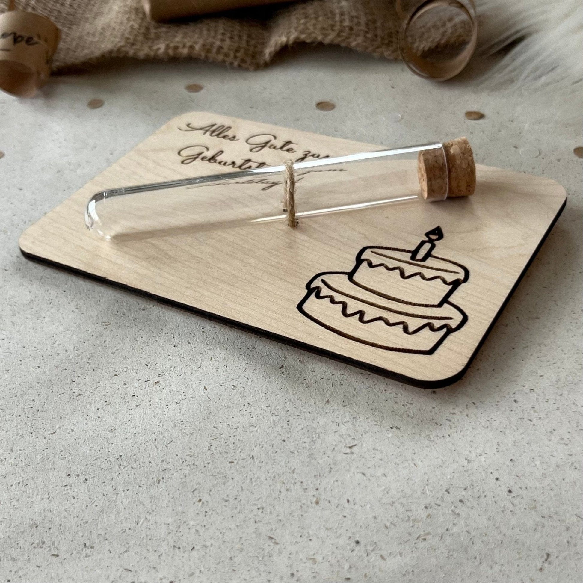 DwieDeko Geschenk zum Geburtstag - Wunscherfüller & Geldgeschenk