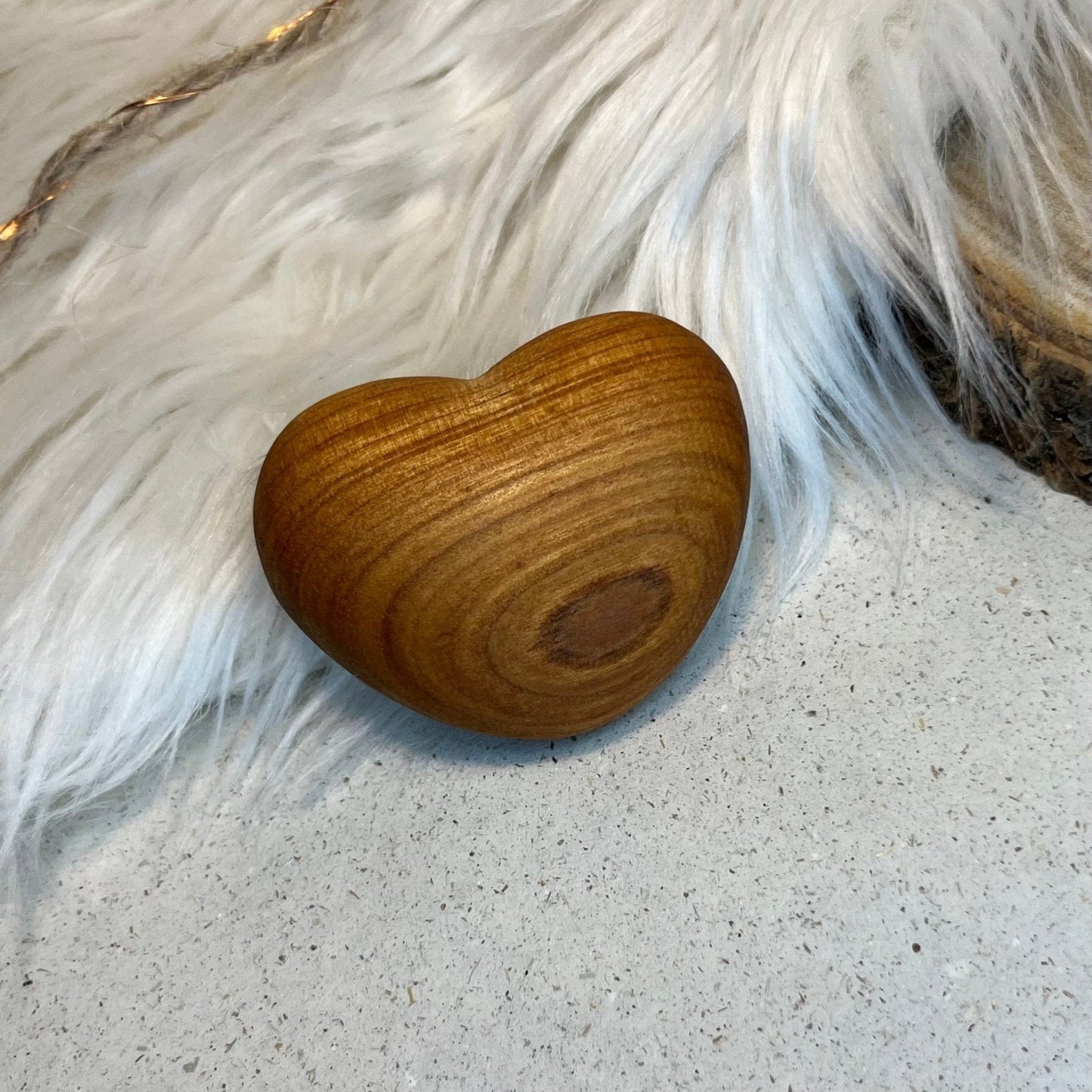 DwieDeko Handschmeichler Herz Holz 'Du schaffst das' – Mutmacher Geschenk zur Prüfung oder Krankheit