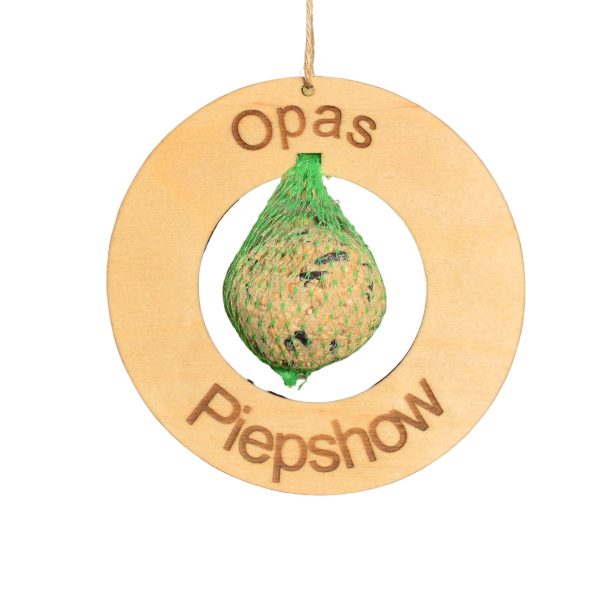 Garten - Geschenk für Opa – Wildvogel - Futterstation „Opas Piepshow“ - DwieDeko