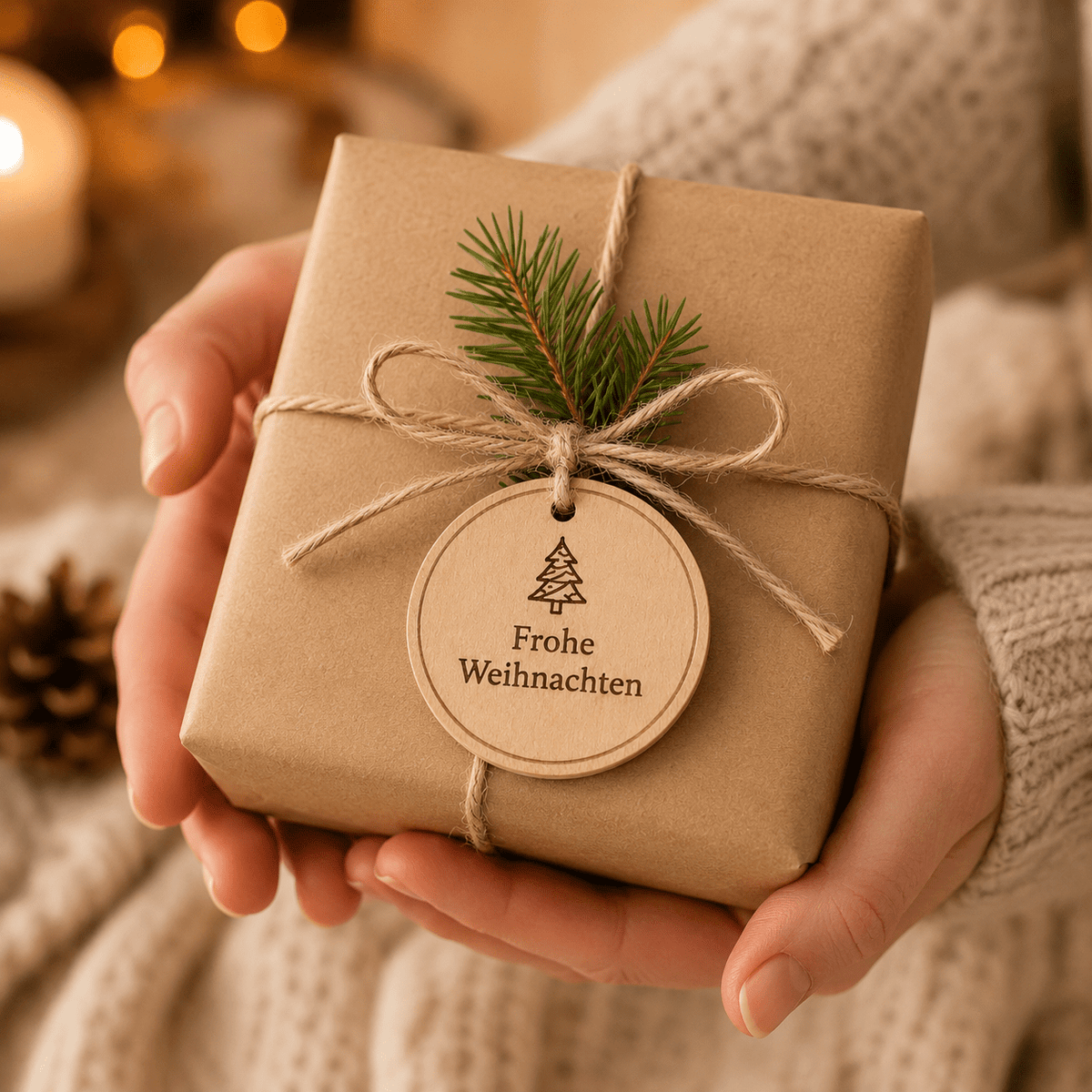 Geschenkanhänger Weihnachten / Baumanhänger Weihnachten - DwieDeko