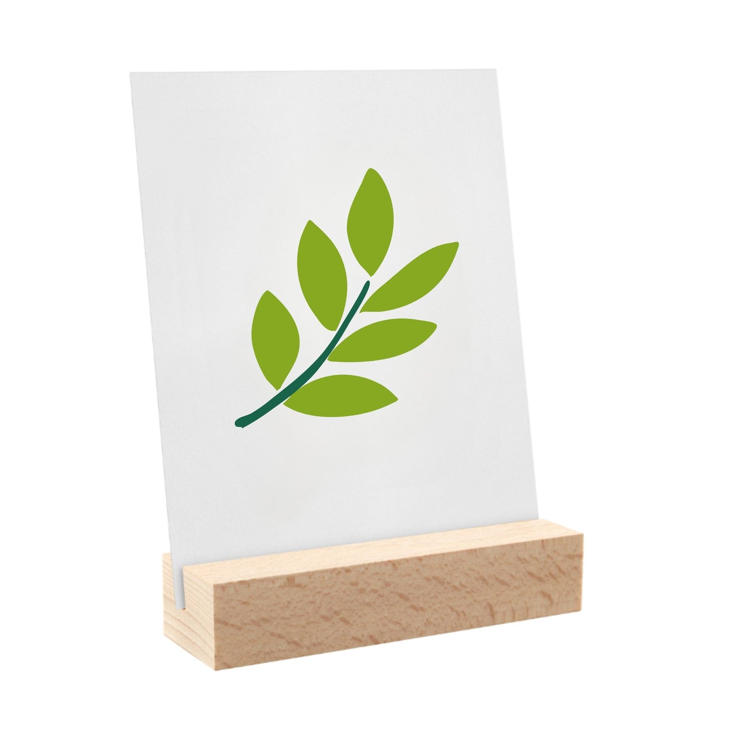 Kartenhalter aus Holz - Tischkartenhalter zum Basteln - DwieDeko