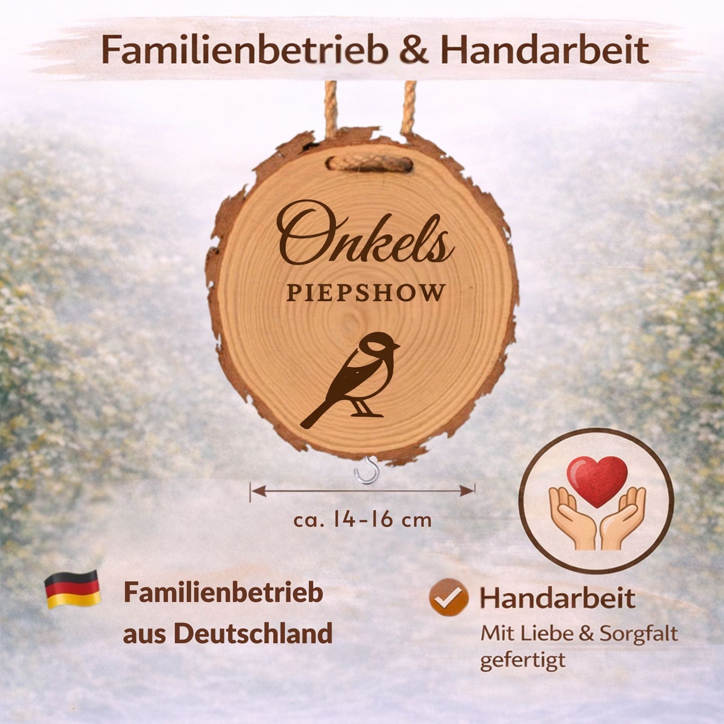 Meisenknödelhalter Onkels Piepshow - DwieDeko
