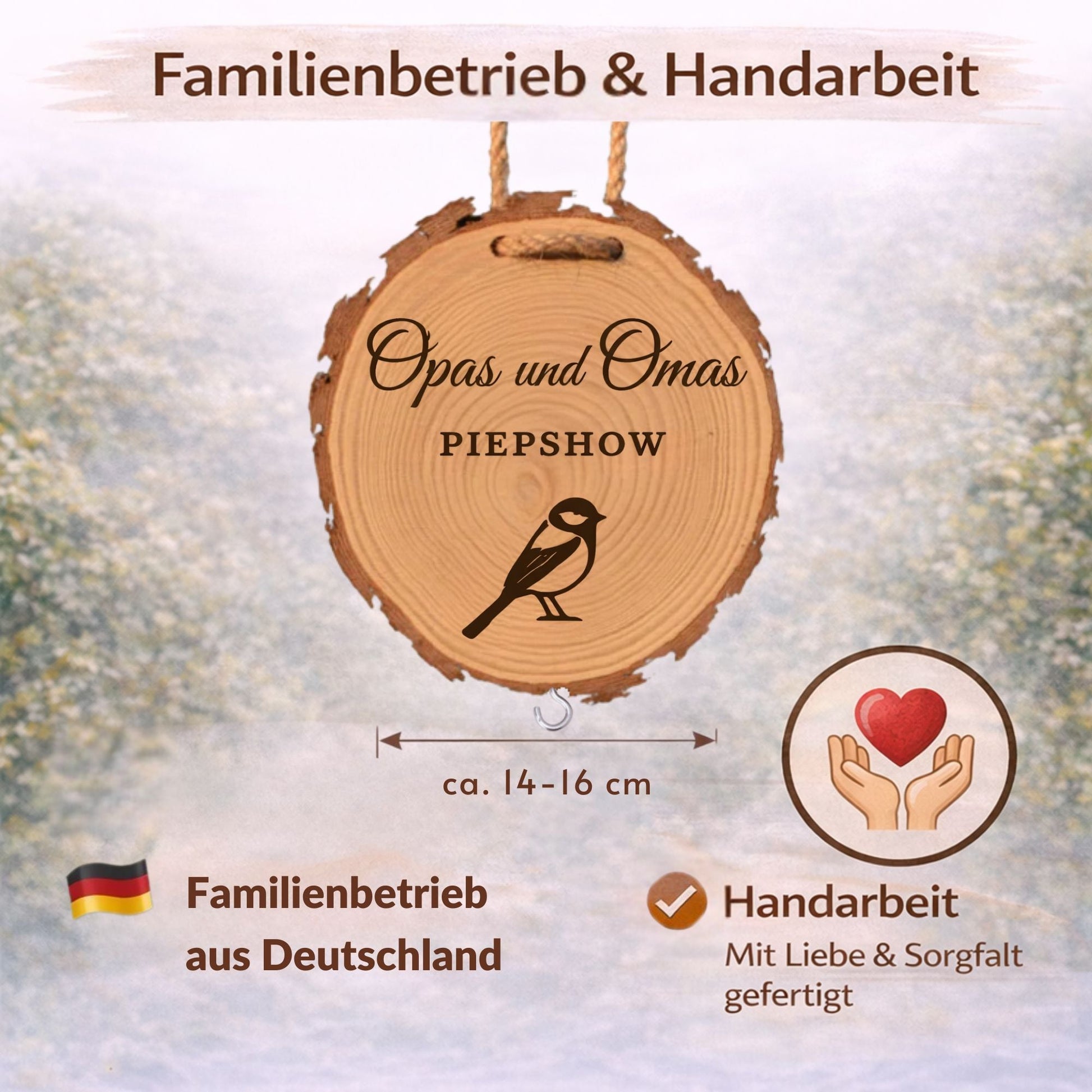 Meisenknödelhalter Opas & Omas Piepshow - DwieDeko