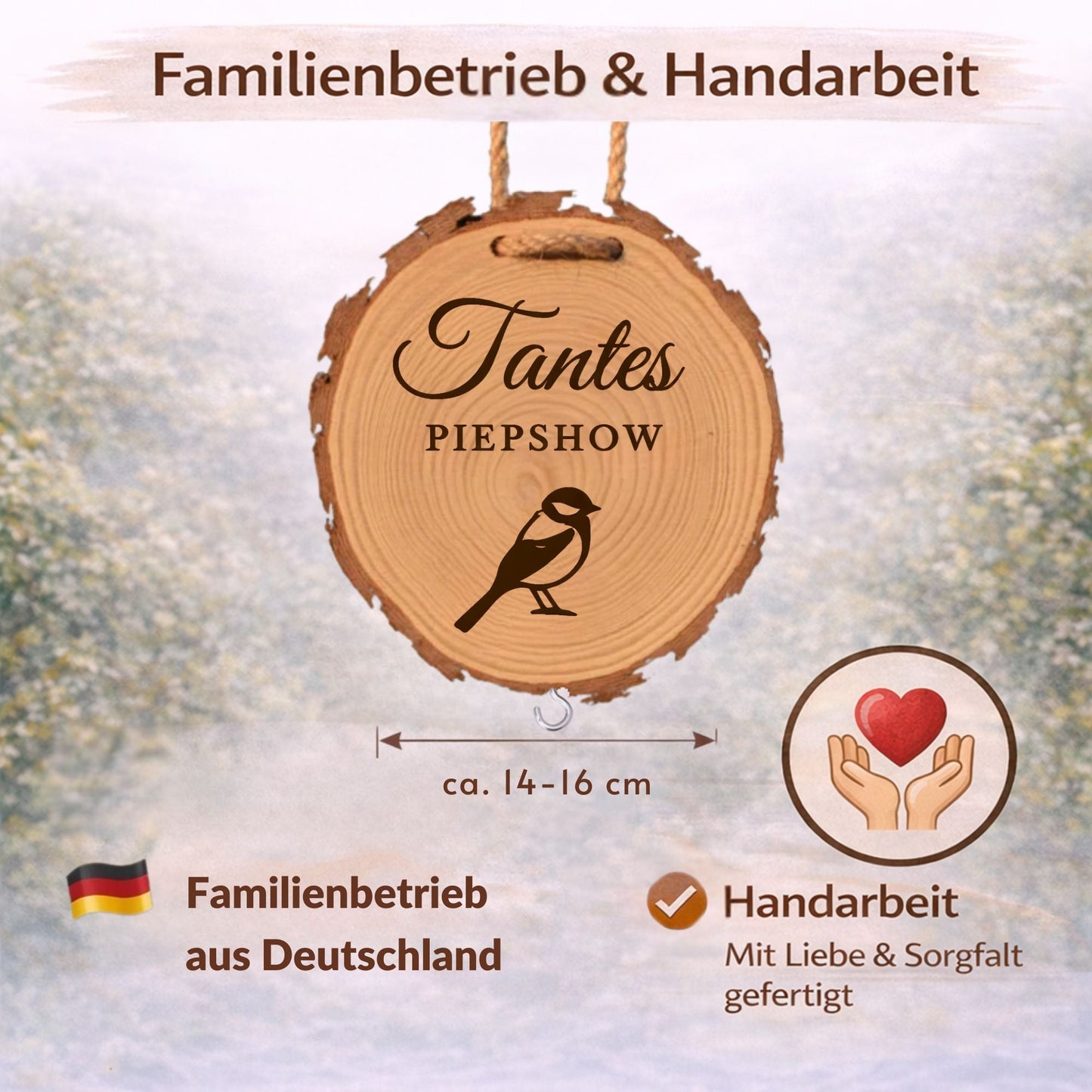 Meisenknödelhalter Tantes Piepshow - DwieDeko