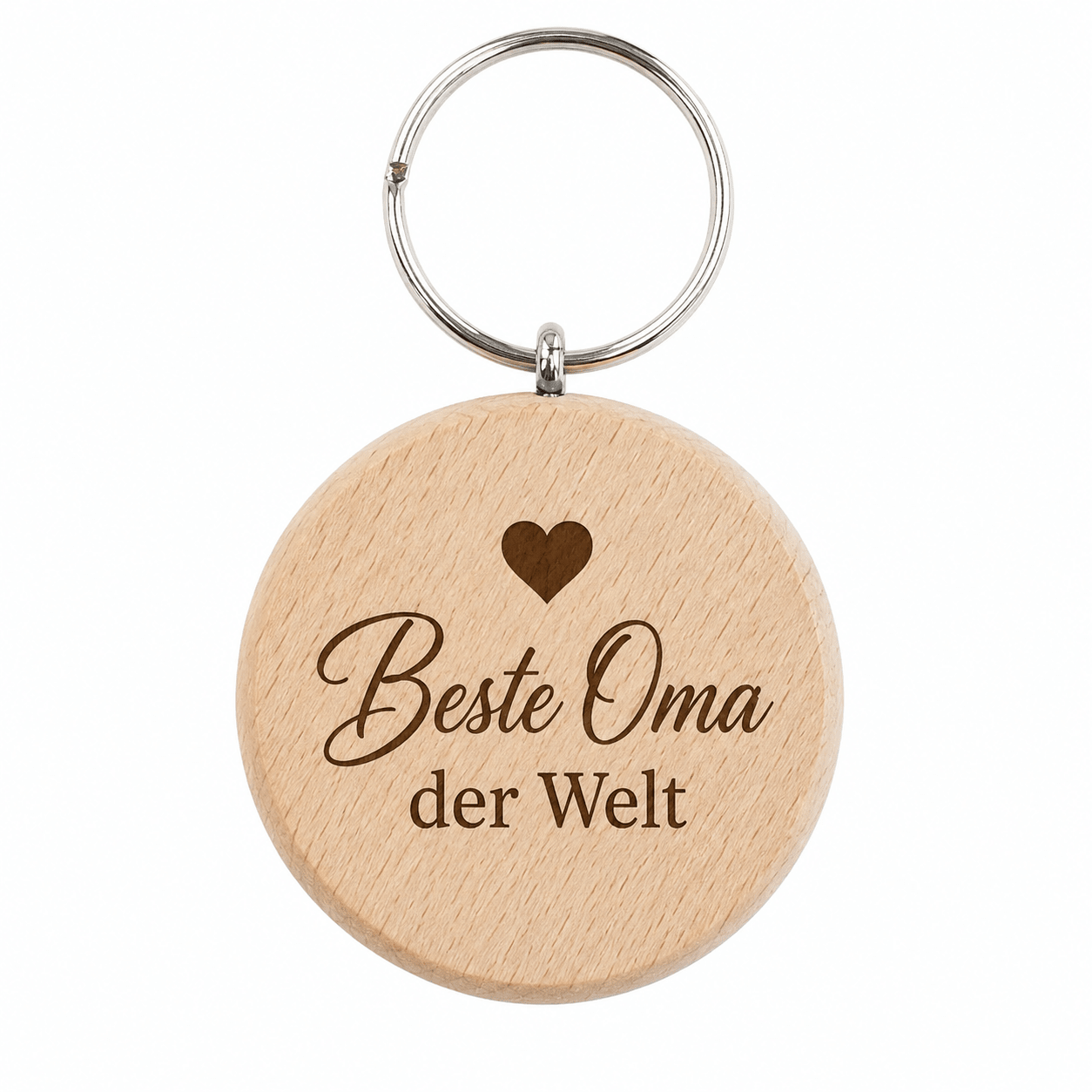 Oma Geschenk – Schlüsselanhänger „Beste Oma der Welt“ - DwieDeko