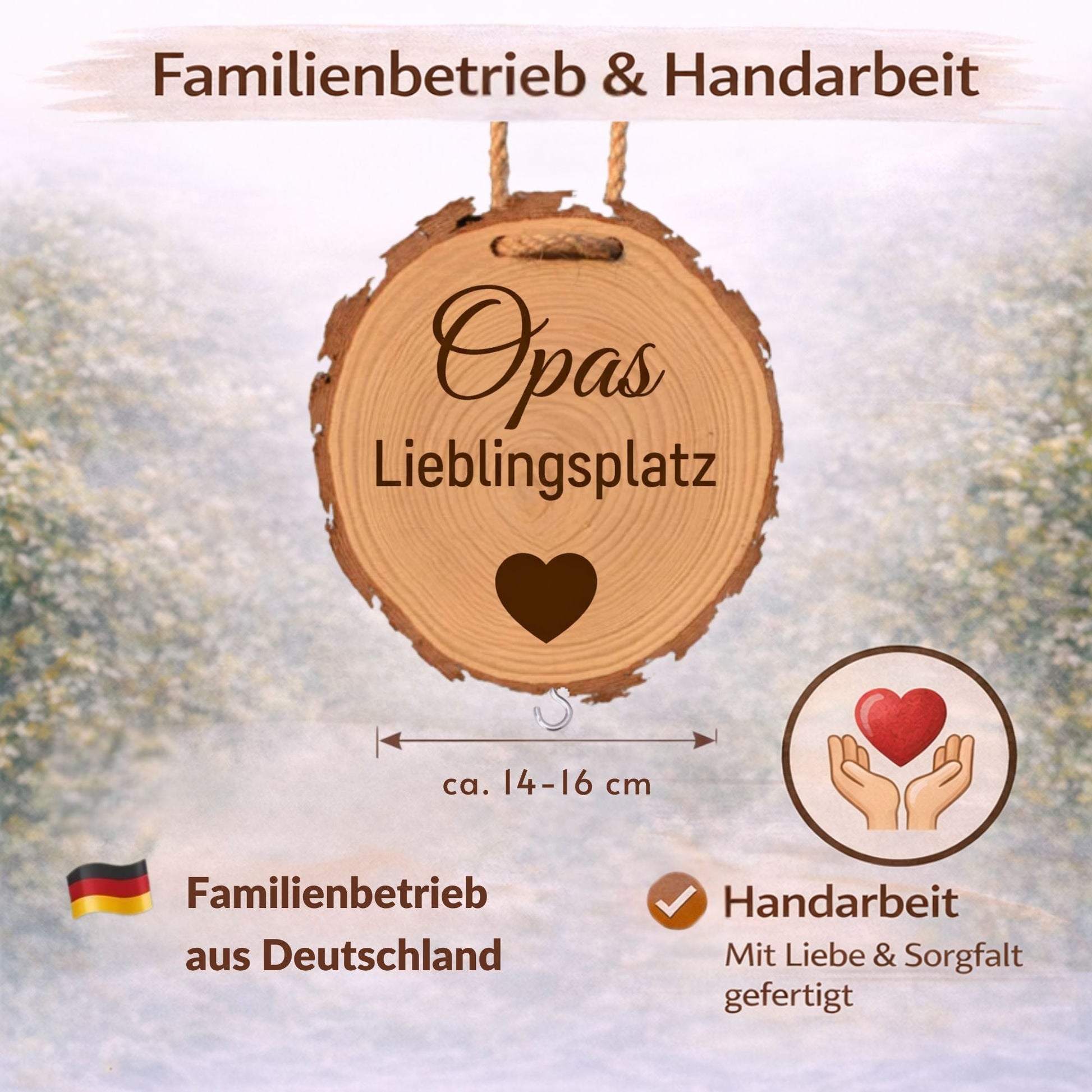 Opa zum Geburtstag überraschen – „Opas Lieblingsplatz“ als persönliches Gartengeschenk - DwieDeko