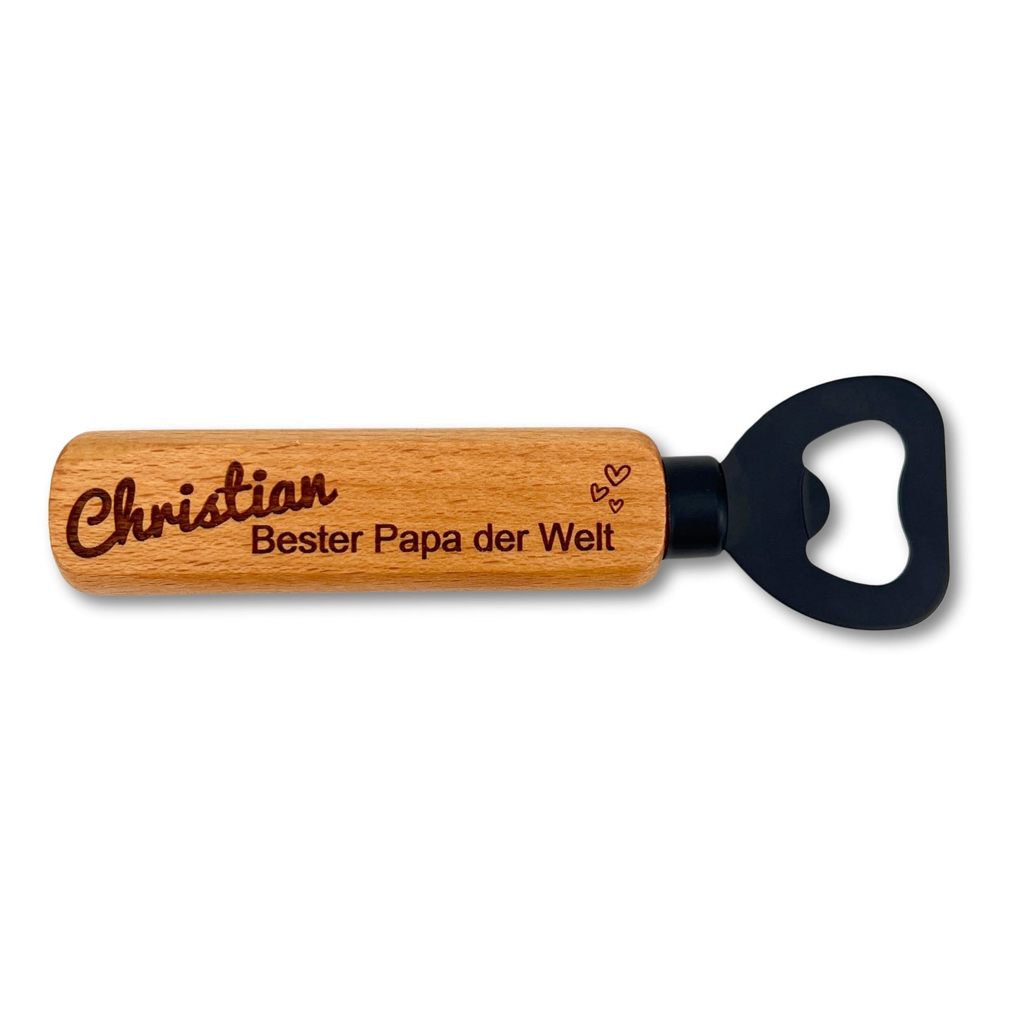 Papa ist der beste – Flaschenöffner Geschenk zum Geburtstag, Vatertag - DwieDeko