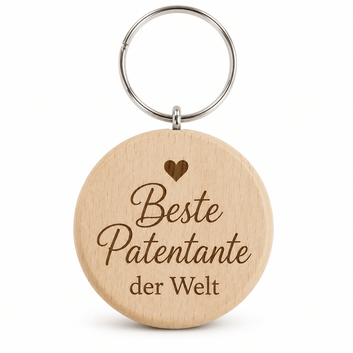Patentante Geschenk – Schlüsselanhänger „Beste Patentante der Welt“ - DwieDeko