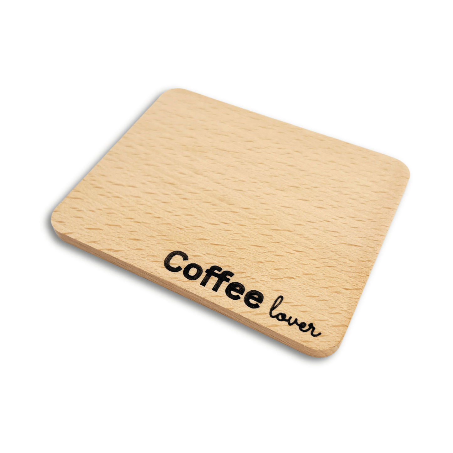 Untersetzer aus Buche Coffee Lover - DwieDeko